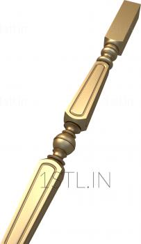 Balusters (BL_0587) 3D model for CNC machine